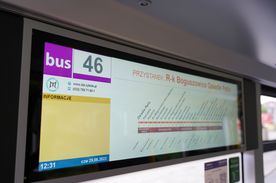 Prezentacja rybnickiego autobusu hybrydowego w Rybniku