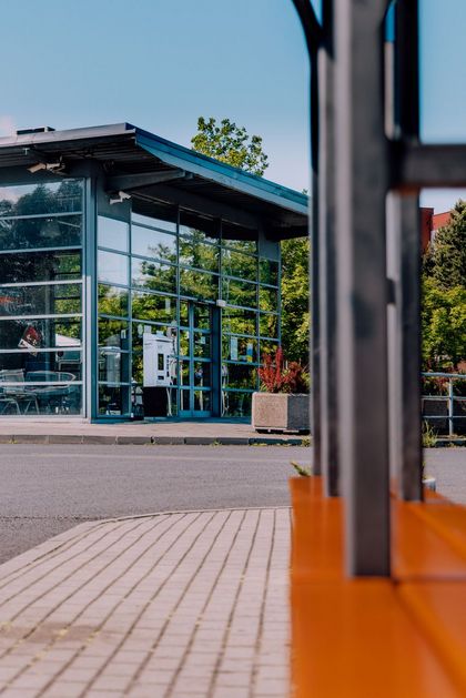 Biletomat na Dworcu Komunikacji Miejskiej w Rybniku