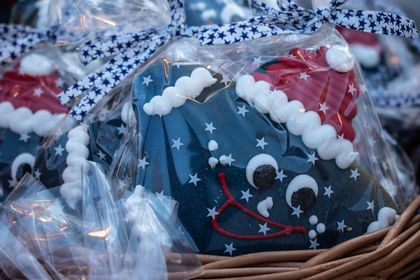 Jarmark bożonarodzeniowy ze świątecznym asortymentem w Rybniku 