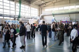 Młodzież na Targach Edukacji