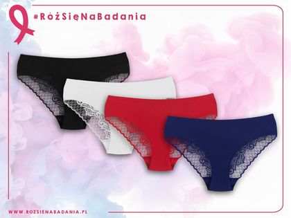 Grafiki promocyjne akcji #RóżSięNaBadania