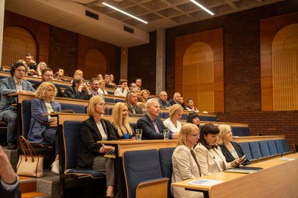 uczestnicy konferencji Cyberbezpieczeństwo w biznesie
