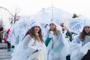 Rybnickie Boże Narodzenie i Kolędowanie. W śnieżnej krainie. Fot. M. Paszek 