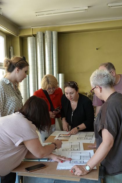 Remont nowej filii bibliotecznej na Nowinach