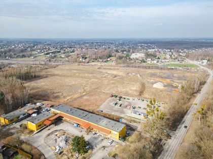 Teren pod budowę biogazowni - z lotu ptaka