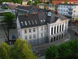 Urząd miasta widok z Focus