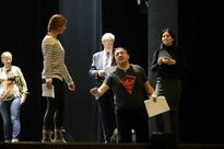 Próby do spektaklu "Rybnicka Opowieść Wigilijna"