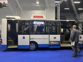 Rybnicki autobus miejski na targach TRANSEXPO