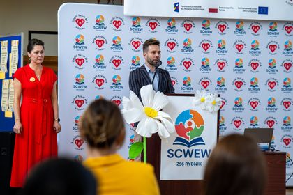 uczestnicy konferencji Edukacja bez barier, podsumowująca działalność Specjalistycznego Centrum Wspierającego Edukację Włączającą 