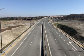 Dwupasmowa Droga Regionalna z lotu ptaka