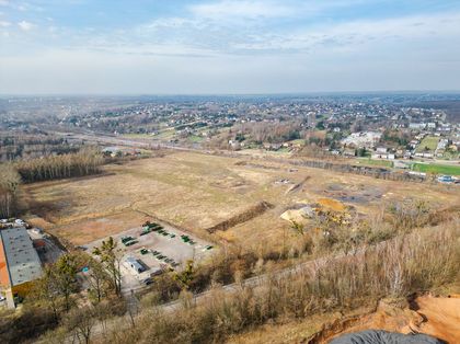 Teren pod budowę biogazowni - z lotu ptaka