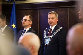 Uroczystość zaprzysiężenia nowej rady miasta 