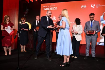 uczestnicy gali innowacyjnego Samorządu