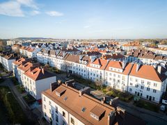 budynki z lotu ptaka