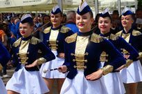 Festiwal orkiestr dętych Złota Lira - parada orkiestr i mażoretek