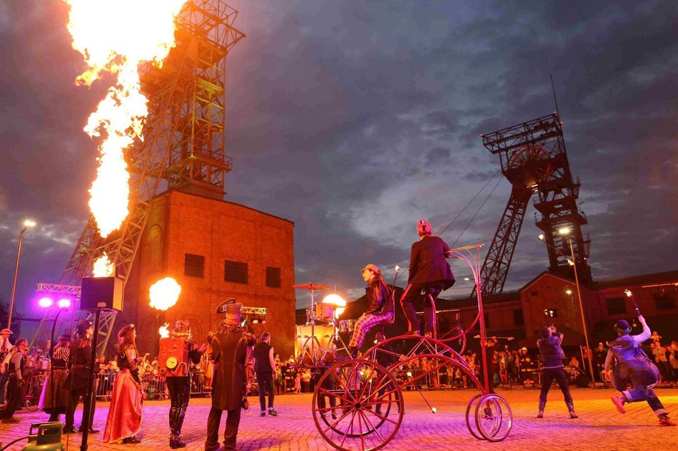 Impreza otwarcia Zabytkowej Kopalni Ignacy