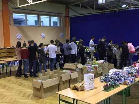 Akcja Czapka Świętego Mikołaja. Fot. MRM.
