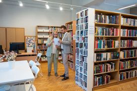 budynek domu kultury w Rybniku Boguszowicach i filli biblioteki nr 20