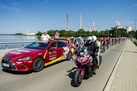 Wyścig Tour de Pologne na ulicach Rybnika