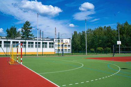 boisko przy SZP 15 w Rybniku