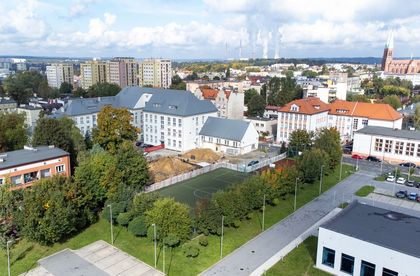Budowa sali gimnastycznej na terenie I Liceum Ogólnokształcącego im. Powstańców Śląskich 