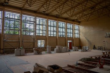 prace remontowe budynku szkoły