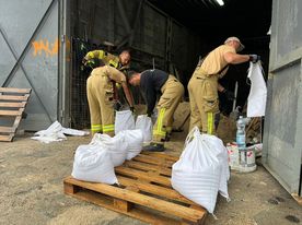 Sytuacja powodziowa w Rybniku