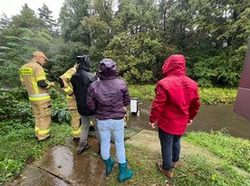 Sytuacja powodziowa w Rybniku