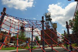 Teren zrewitalizowanej Zabytkowej Kopalni Ignacy