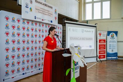 uczestnicy konferencji Edukacja bez barier, podsumowująca działalność Specjalistycznego Centrum Wspierającego Edukację Włączającą 