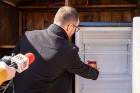 Otwarcie lodówki społecznej w Rybniku-NIewiadomiu