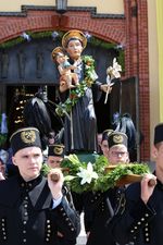 Zabytkowa figurka Św. Antoniego