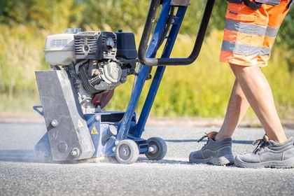 Prace drogowe na ul. Żorskiej