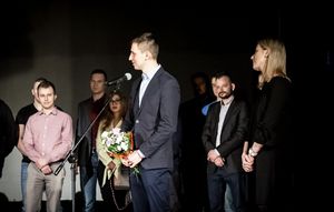 Premiera filmu Adama Grzegorzka "Jerzy Malcher - między Londynem a Rybnikiem" w DK Chwałowice. Fot. I. Nietrzpiel