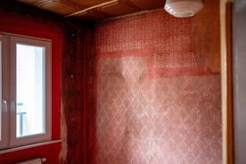 Wnętrze mieszkania do remontu