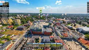 Rybnik z lotu ptaka - panorama miasta