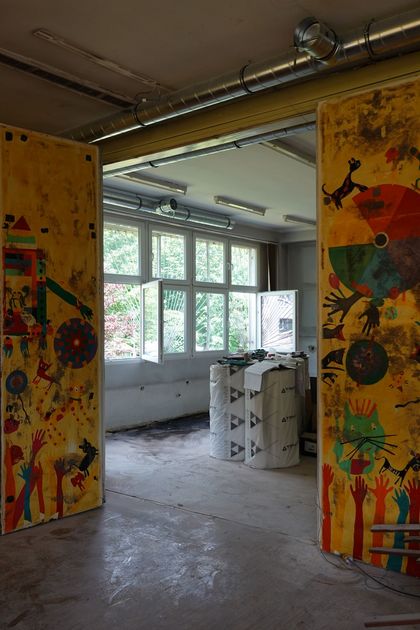 Remont nowej filii bibliotecznej na Nowinach