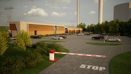 Wizualizacja toru kartingowego 