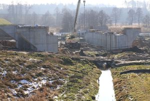 Budowa Drogi Regionalnej Racibórz – Pszczyna – grudzień 2017 r. 