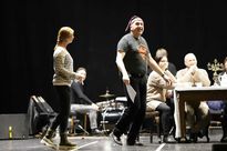 Próby do spektaklu "Rybnicka Opowieść Wigilijna"