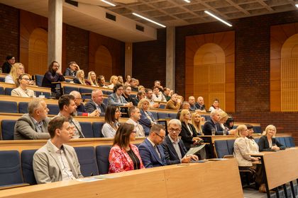 uczestnicy konferencji Cyberbezpieczeństwo w biznesie