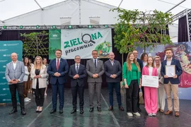 Uczestnicy podsumowania konkursu na ekopracownie