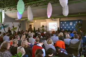 Spotkanie z Adamem Wajrakiem w UM Rybnik. Fot. A. Świderska 