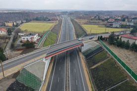 Dwupasmowa Droga Regionalna z lotu ptaka