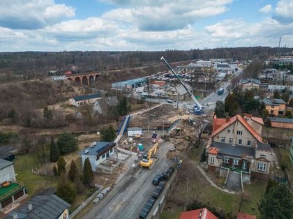 Przebudowa mostu nad rzeką Rudą