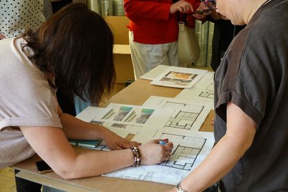 Remont nowej filii bibliotecznej na Nowinach