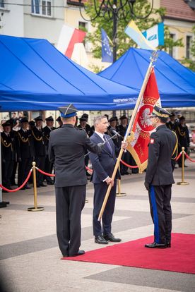 Uroczyste obchody 150-lecia rybnickiej straży pożarnej - Rynek w Rybniku
