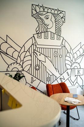 pomieszczenie budynku Urban Lab