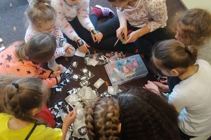 Zajęcia animacyjne dla dzieci z Ukrainy w hotelu Olimpia