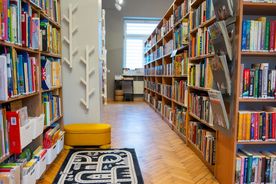 budynek domu kultury w Rybniku Boguszowicach i filli biblioteki nr 20